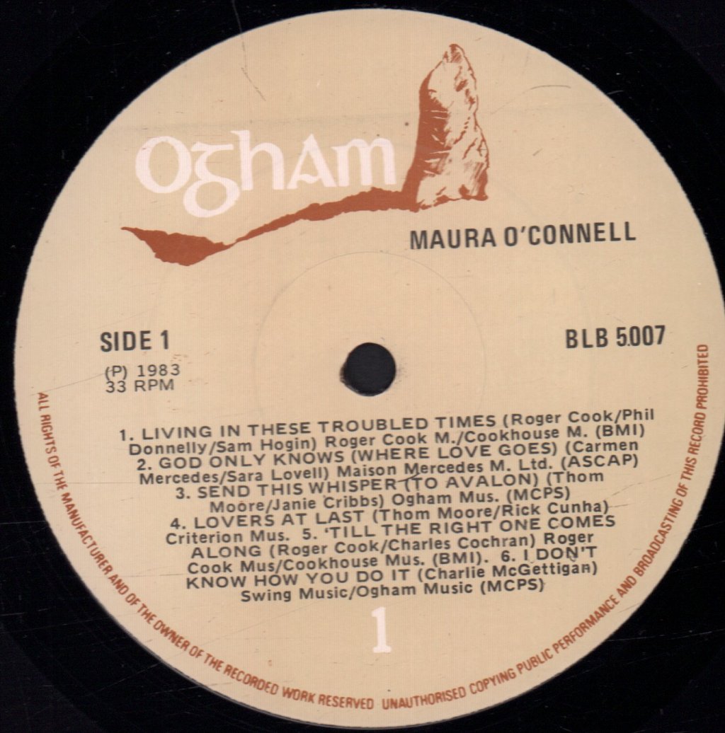 Maura O'Connell - Maura O'Connell - Lp