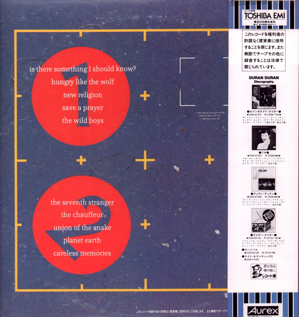 Duran Duran - Arena - Lp