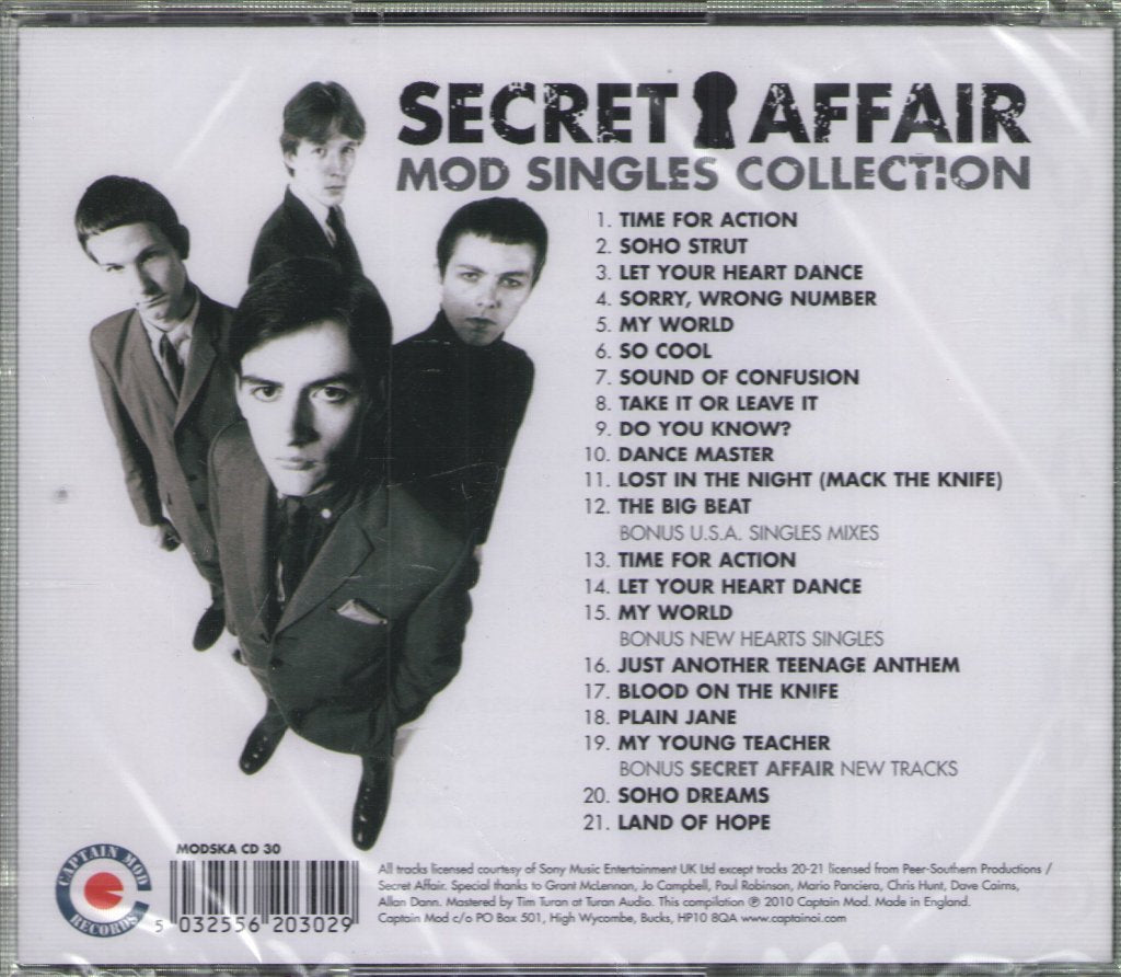 Secret Affair - Mod Singles Collection - Cd