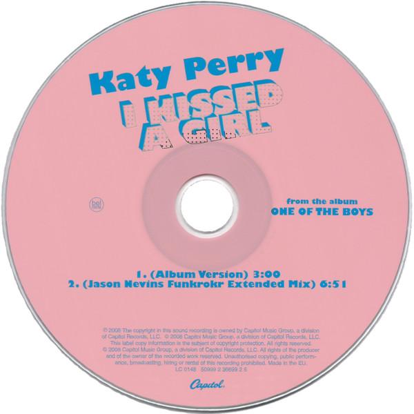 Katy Perry - I Kissed A Girl - Cd