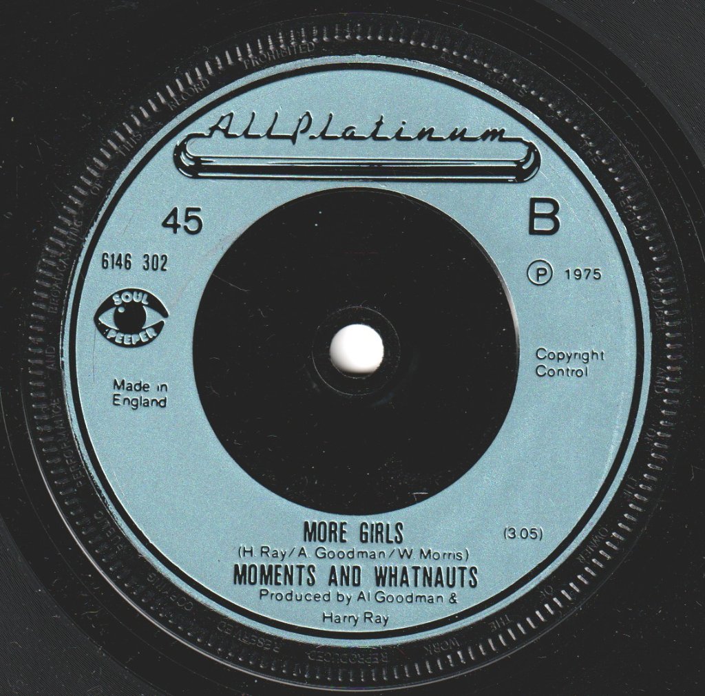 Moments And Whatnauts - Girls - 7 Inch