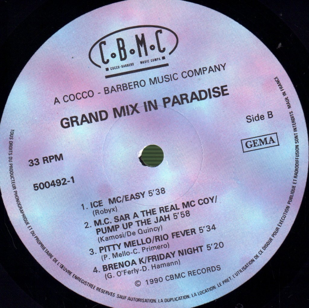 Various Artists - Grandmix In Paradise - Lp