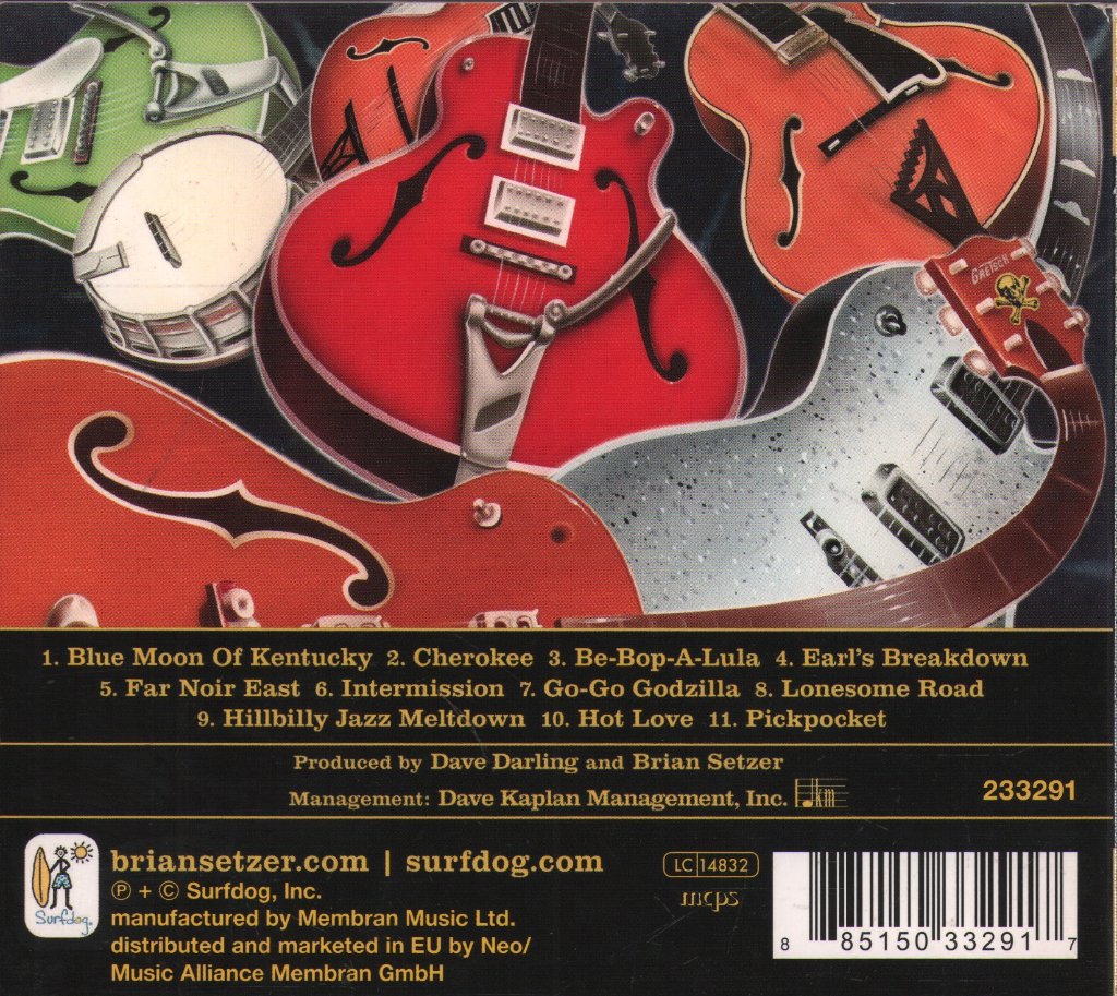 Brian Setzer - Setzer Goes Instru-Mental! - Cd