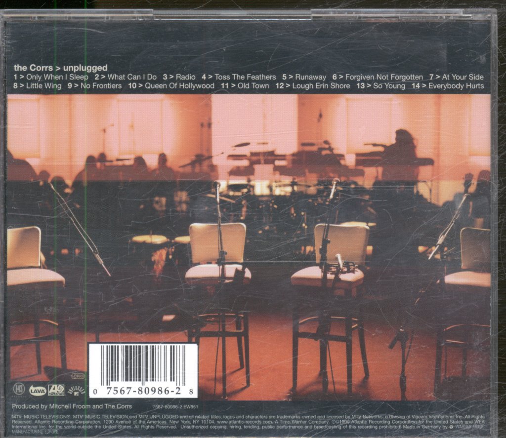 Corrs - Unplugged - Cd