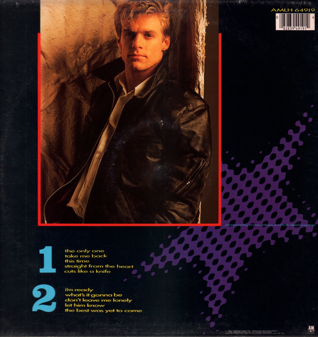 Bryan Adams - Cuts Like A Knife - Lp