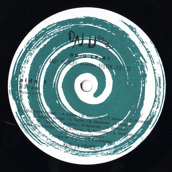Andy Fairley - System Vertigo - Lp