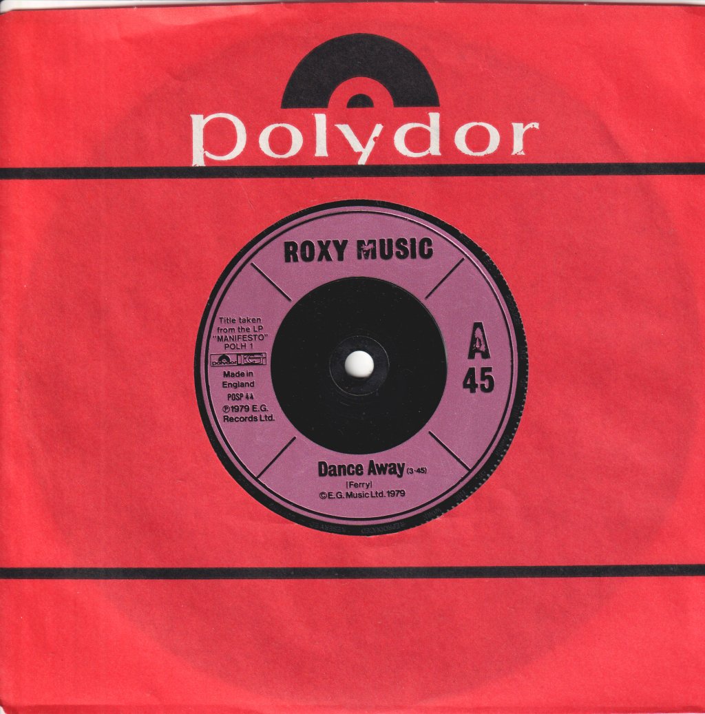Roxy Music - Dance Away - 7 Inch