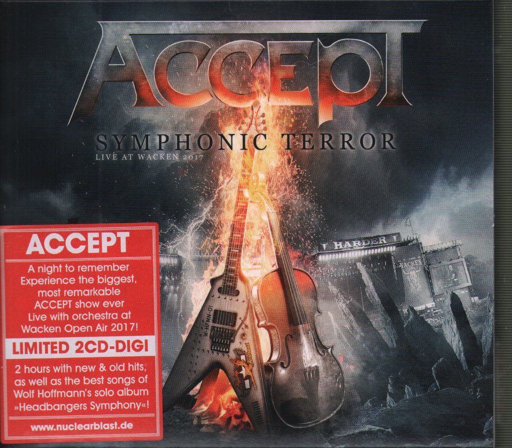 Accept - Symphonic Terror - Live At Wacken 2017 - Double Cd