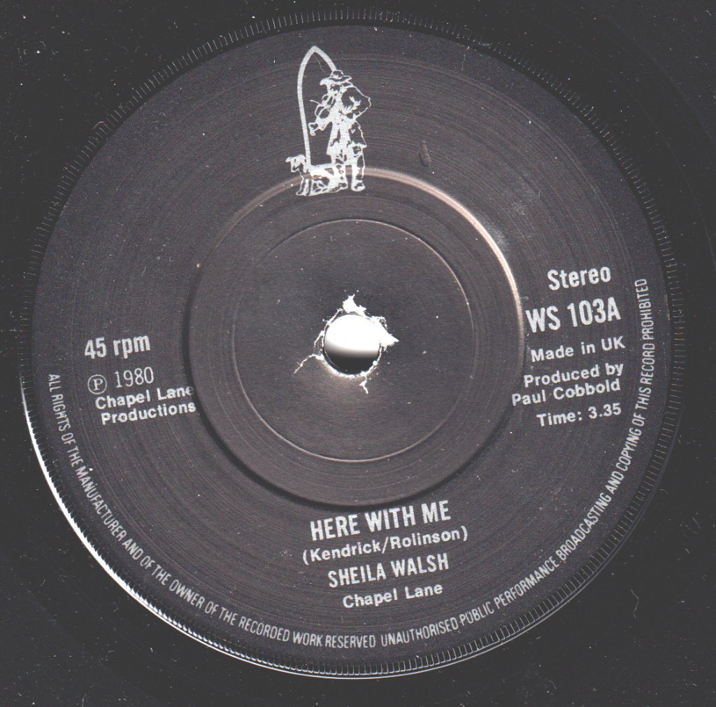 Sheila Walsh - Here With Me - 7 Inch
