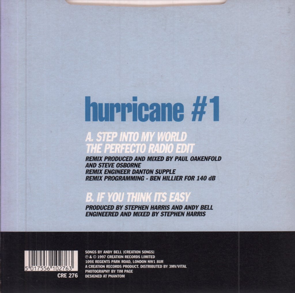 Hurricane #1 - Step Into My World - 7 Inch
