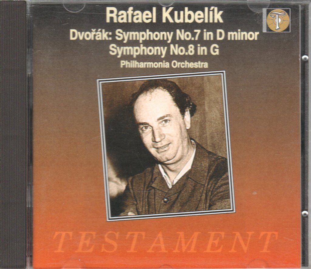 Rafael Kubelik, Philharmonia Orchestra - Dvorak: Symphonies Nos. 7 & 8 (Rafael Kubelik) - Cd