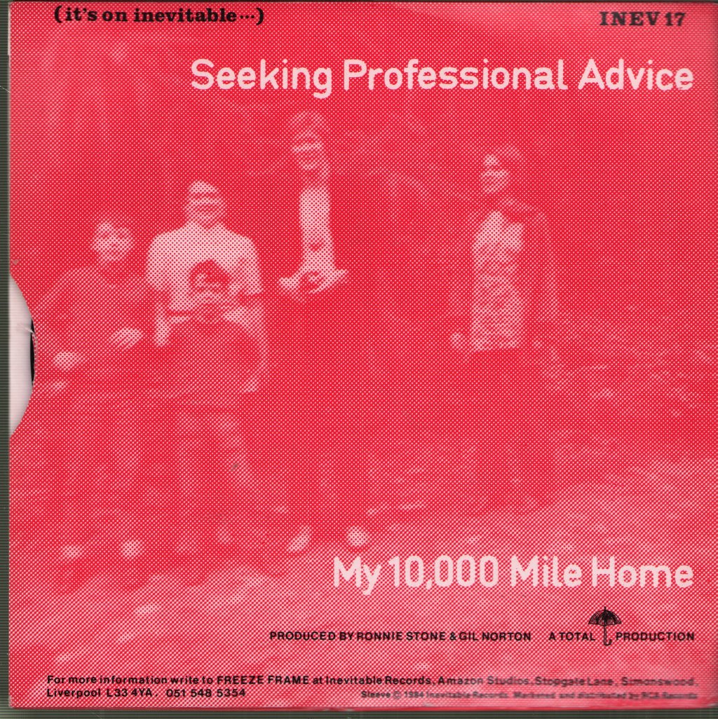 Freeze Frame - Seeking Professional Advice - 7 Inch