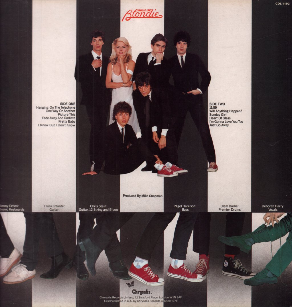 Blondie - Parallel Lines - Lp