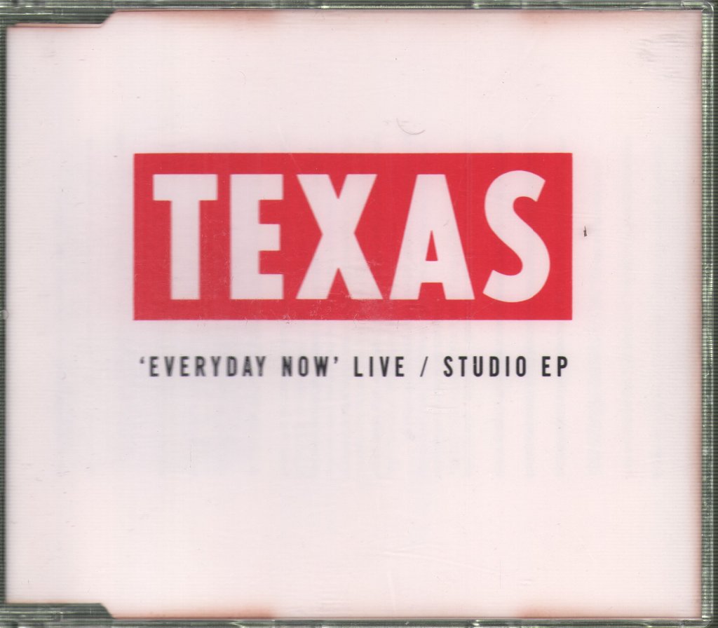 Texas - Everyday Now Live / Studio EP - Cd