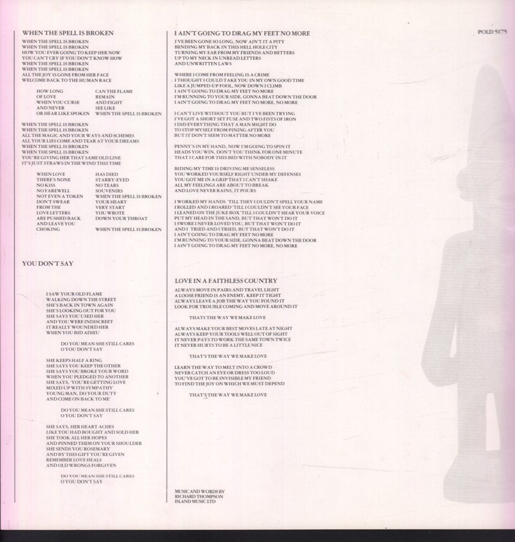 Richard Thompson - Across A Crowded Room - Lp