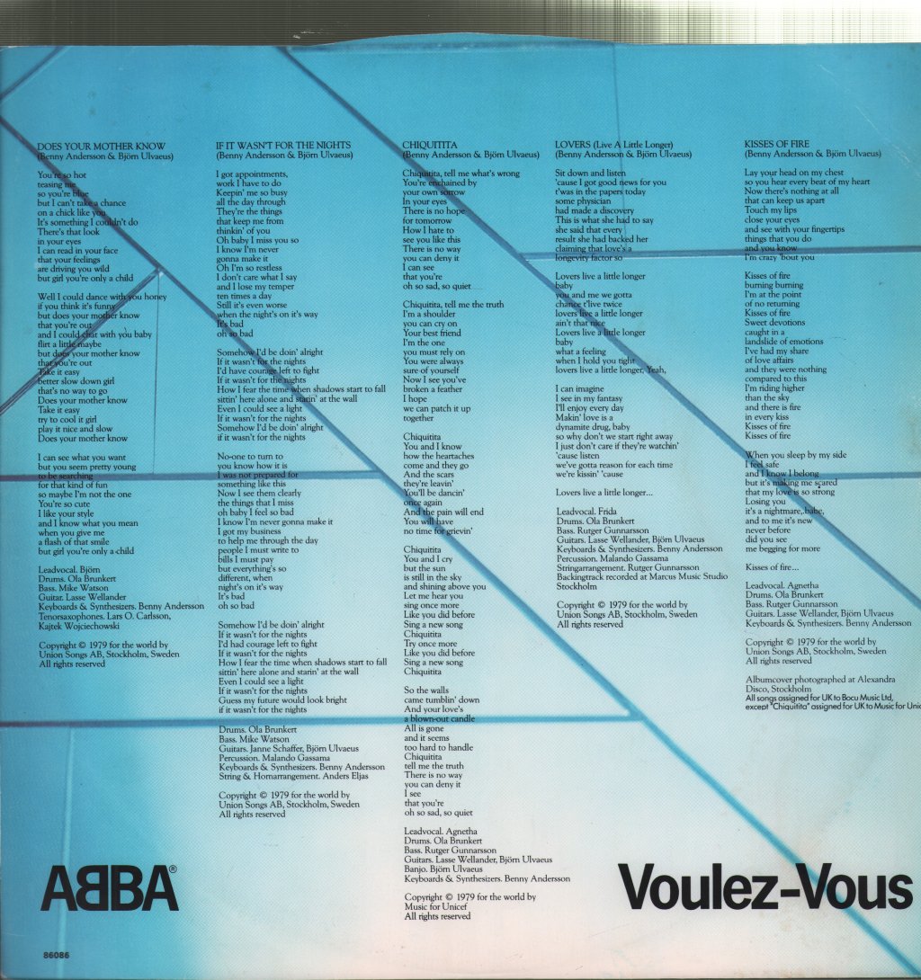 ABBA - Voulez Vous - Lp