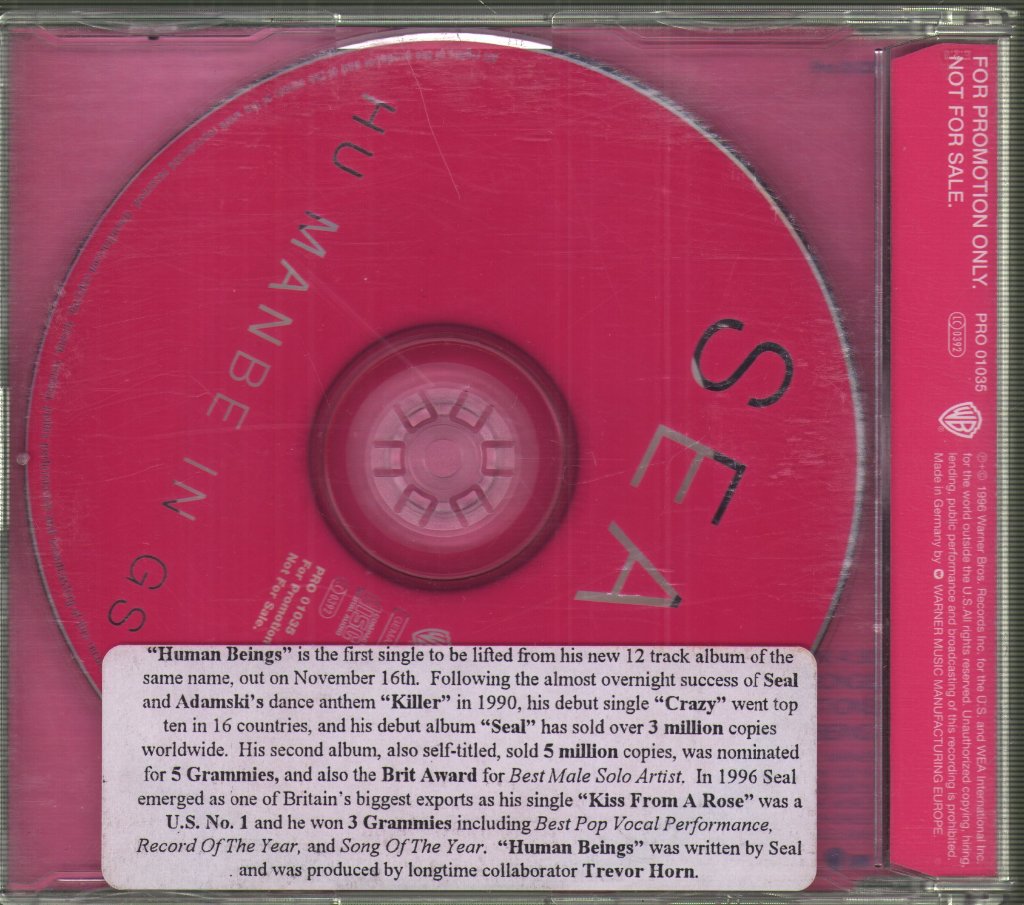 Seal - Human Beings - Cd