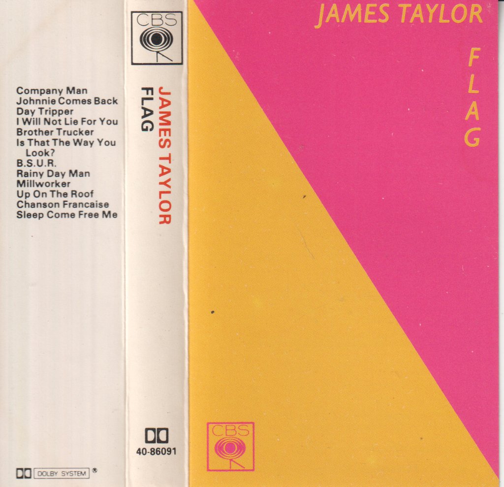 James Taylor - Flag - Cassette
