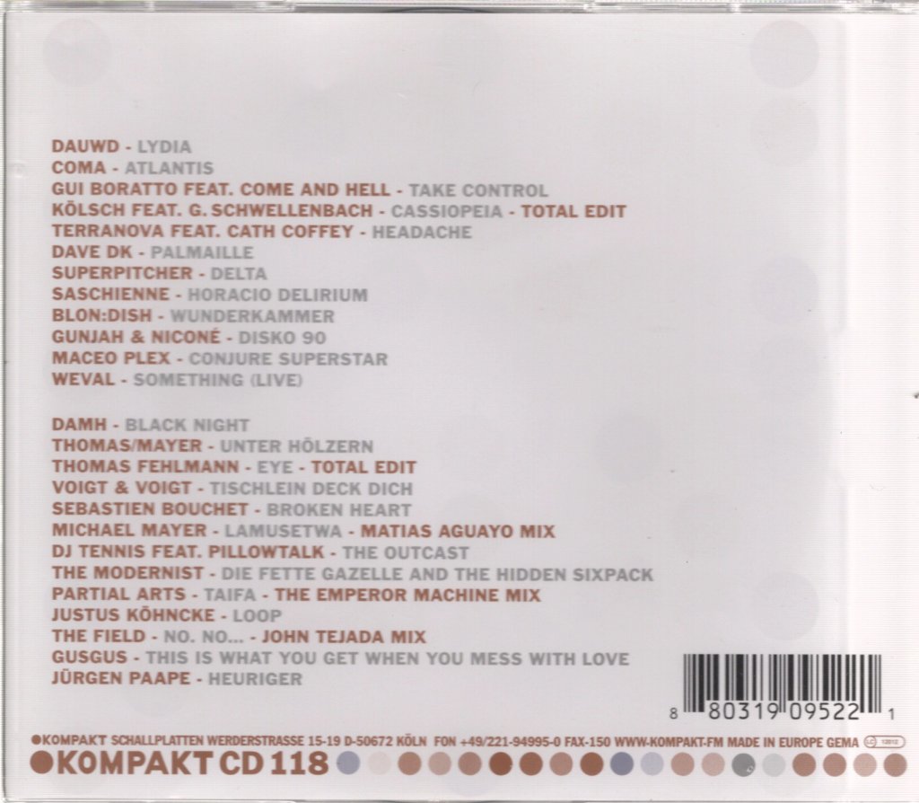 Various Artists - Total 14 - Double Cd