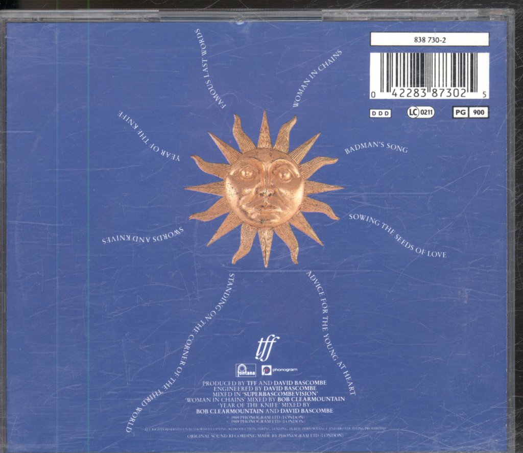 Tears For Fears - Seeds Of Love - Cd