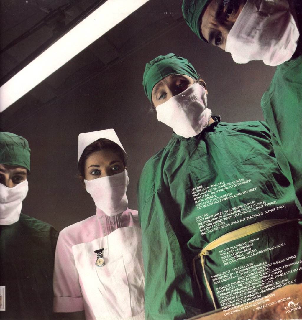 Rainbow - Difficult To Cure - Lp