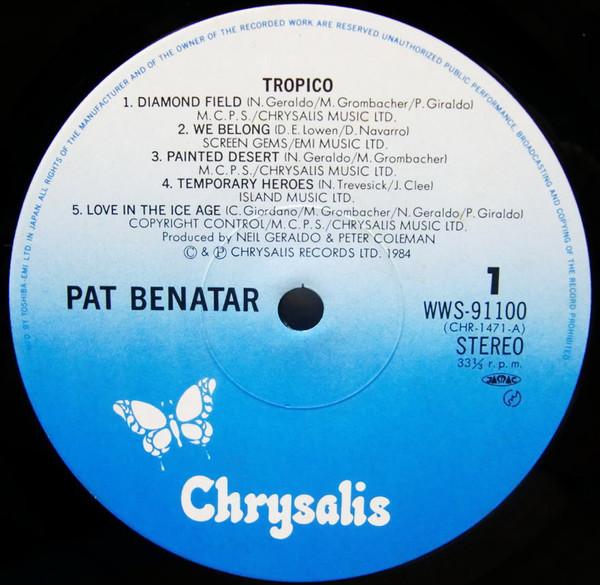 Pat Benatar - Tropico - Lp