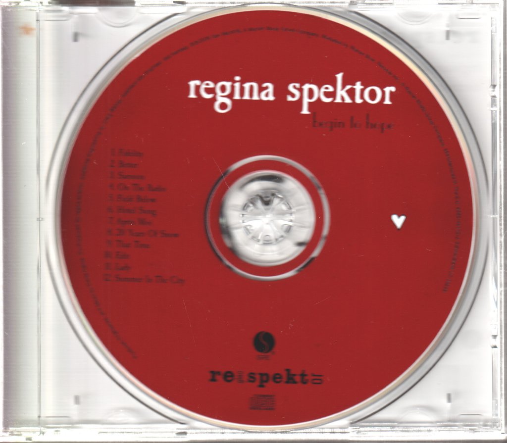 Regina Spektor - Begin To Hope - Cd