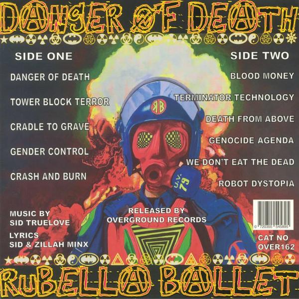 Rubella Ballet - Danger Of Death - Lp