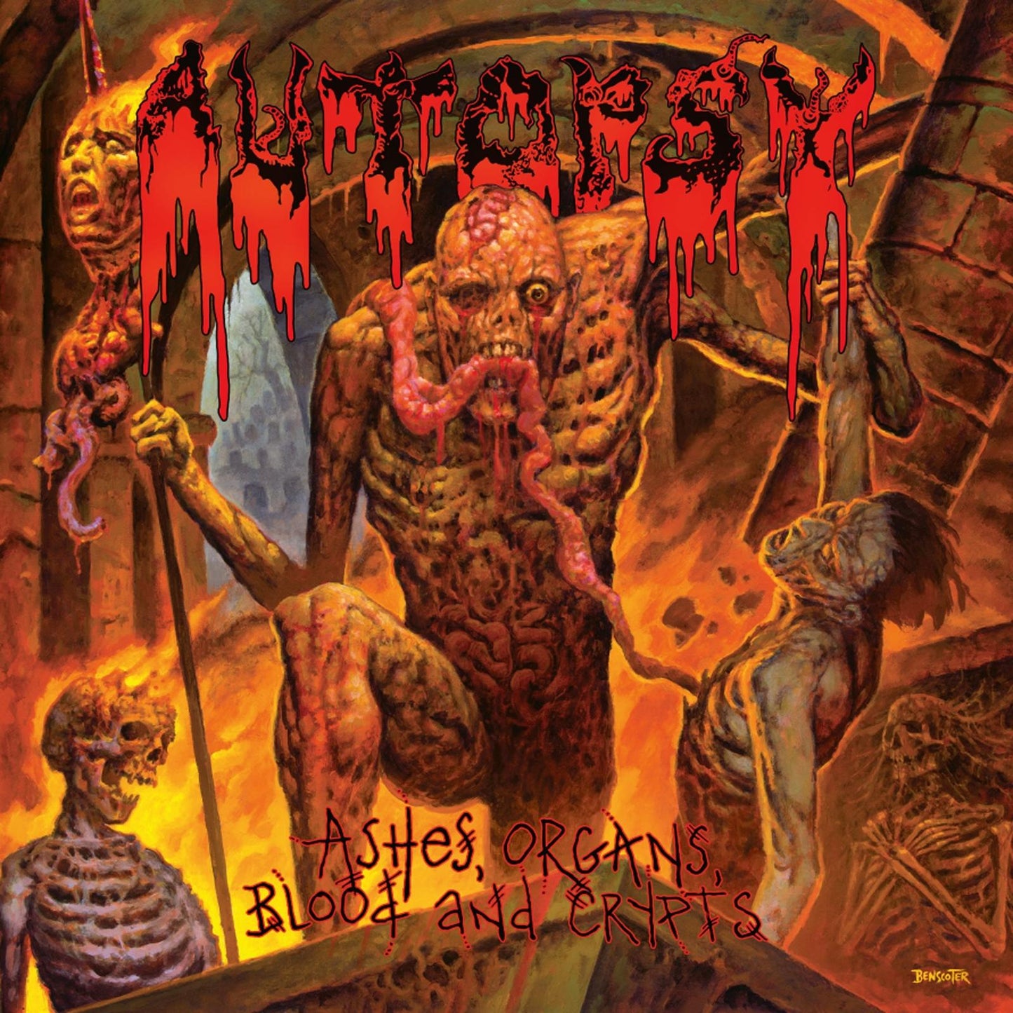 Autopsy - Ashes, Organs, Blood and Crypts - Lp
