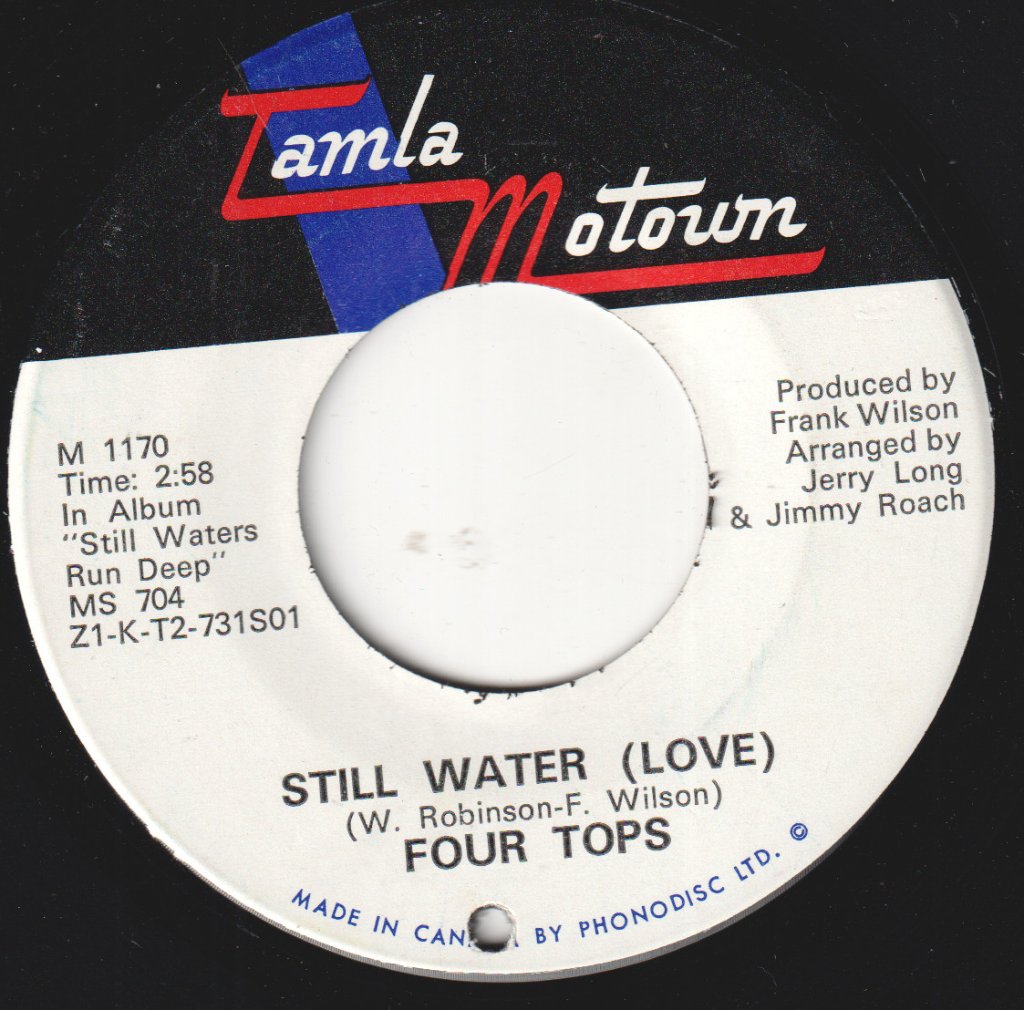 Four Tops - Still Water - 7 Inch