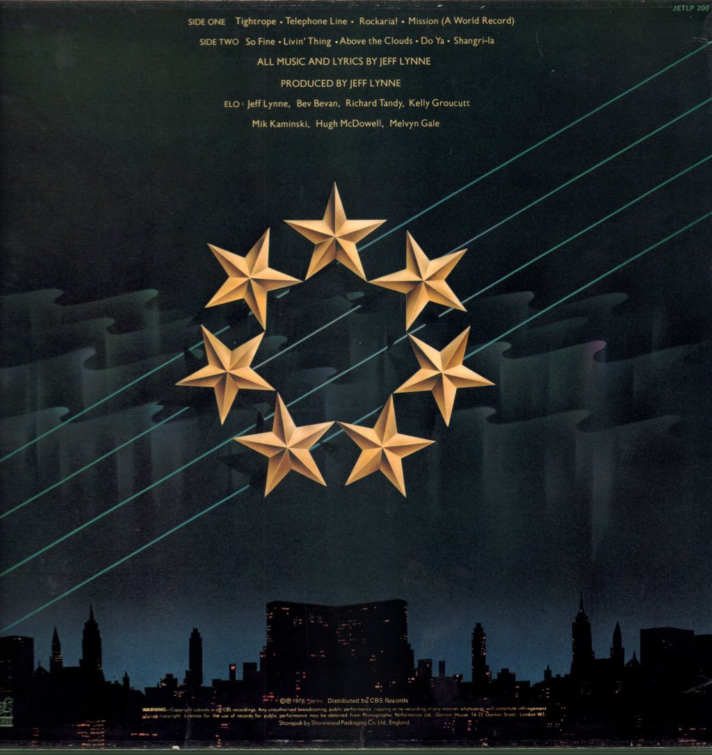 Electric Light Orchestra - A New World Record - Lp