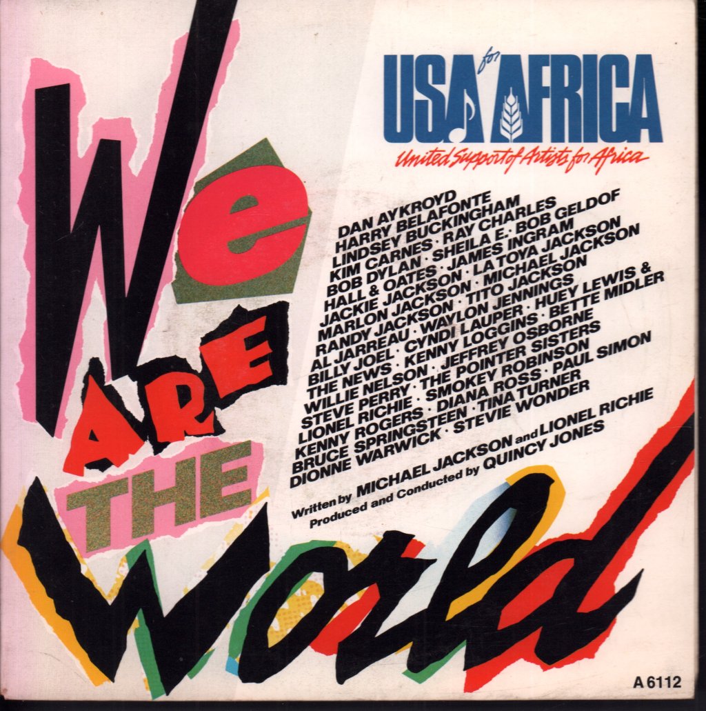 Usa For Africa - We Are The World - 7 Inch