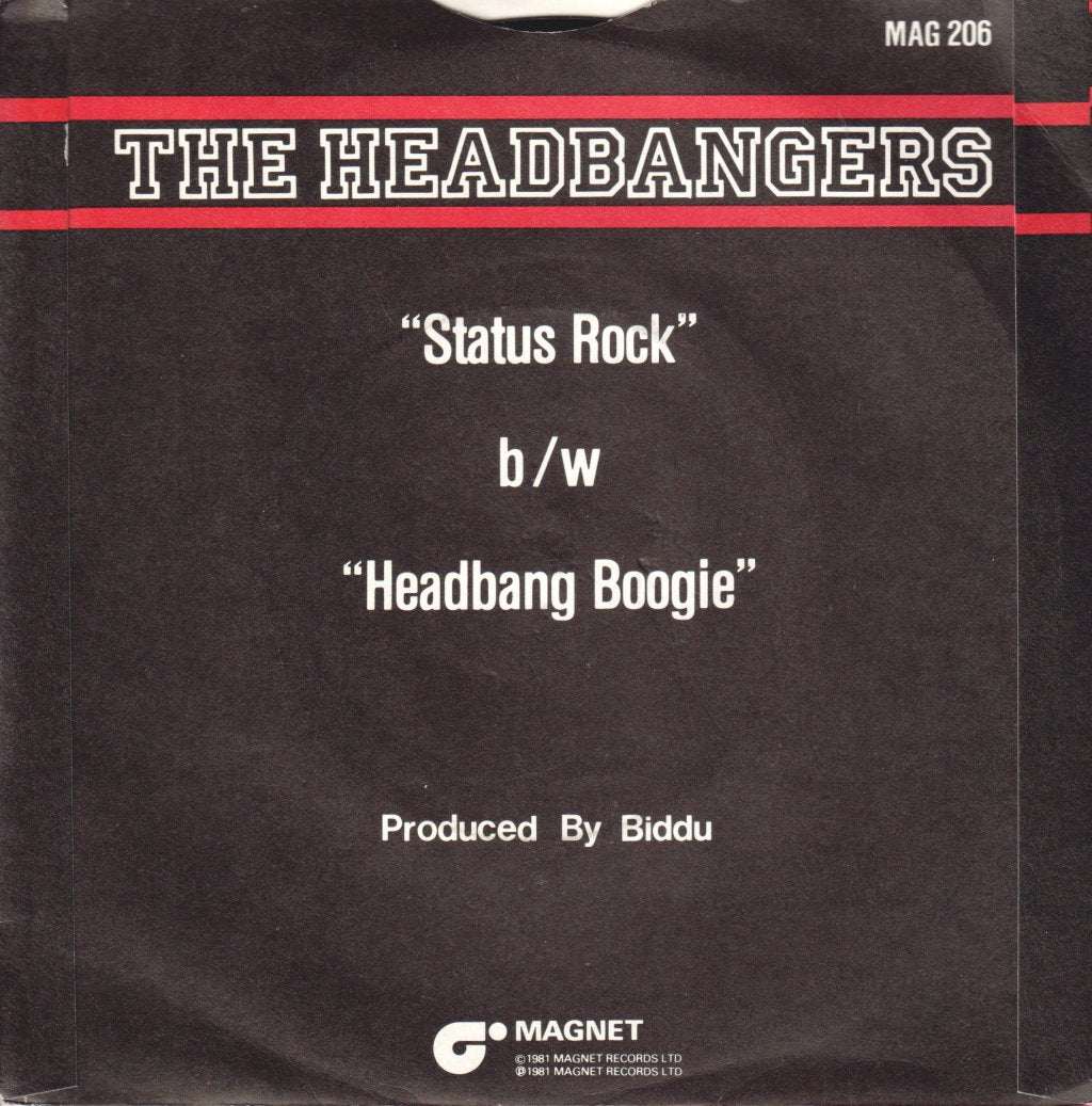 Headbangers - Status Rock - 7 Inch