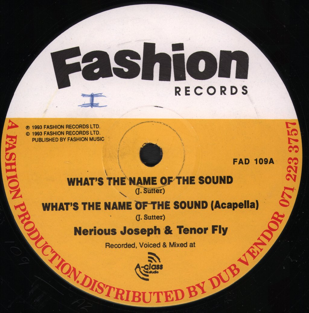 Nerious Joseph And Tenor Fly - What's The Name Of Sound - 12 Inch