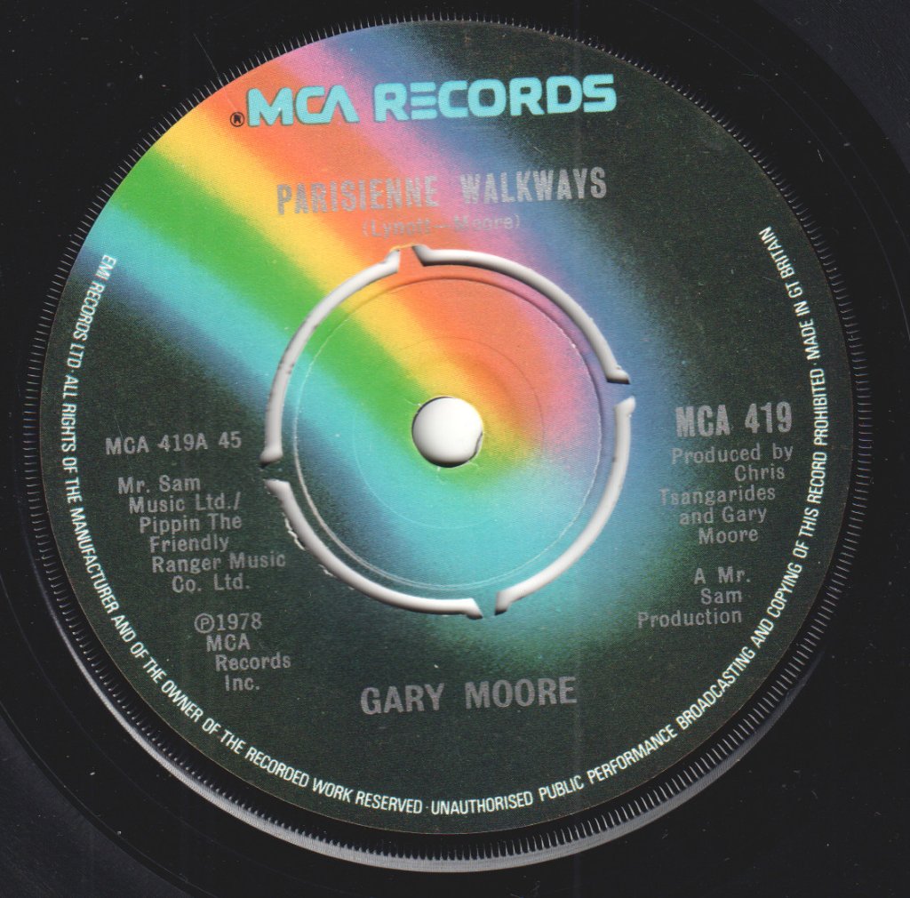 Gary Moore - Parisienne Walkways - 7 Inch