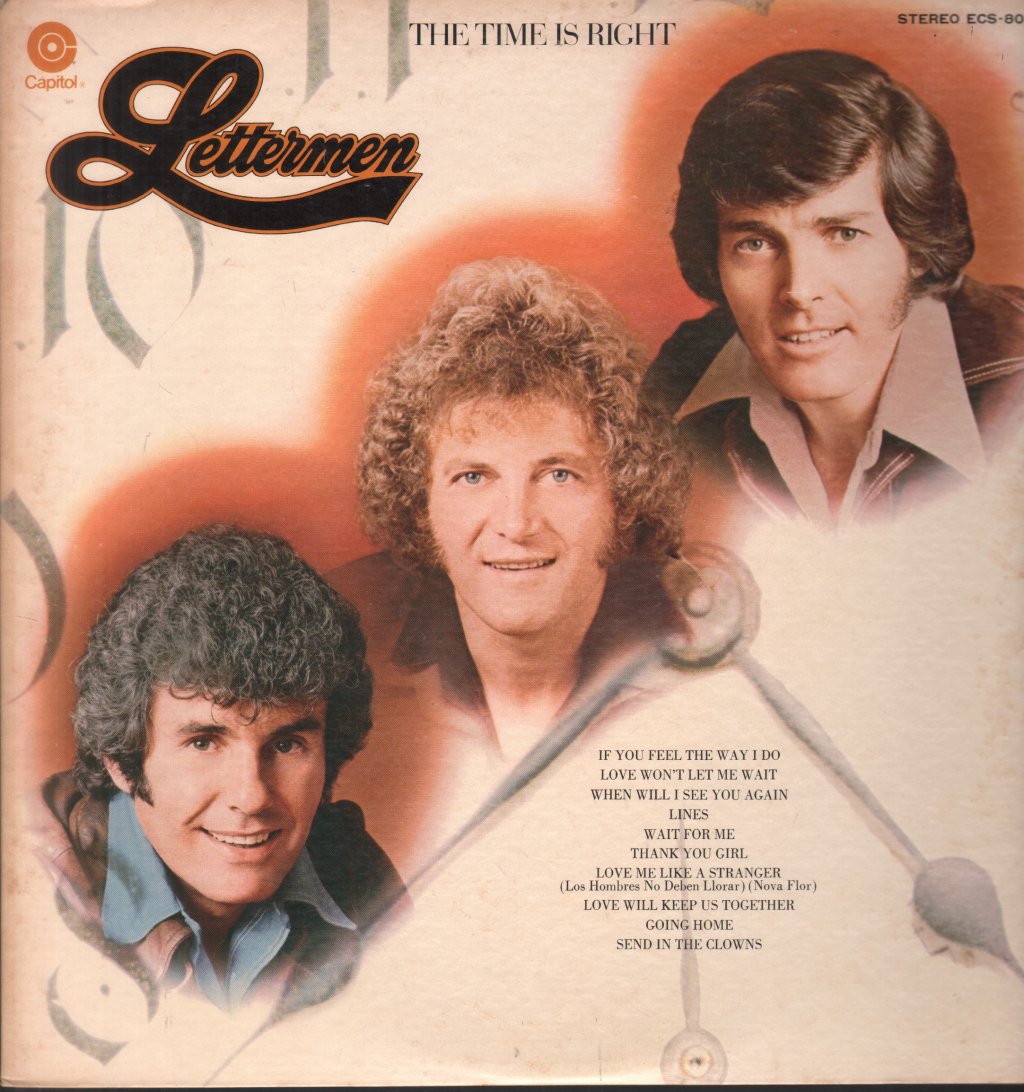 Lettermen (Us Group) - Time is Right - Lp
