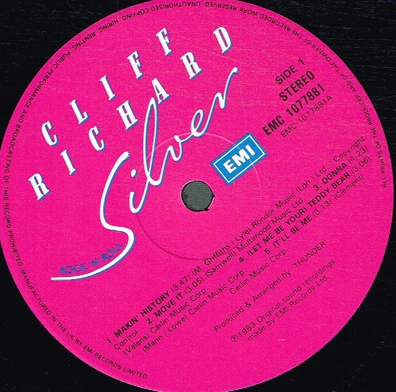 Cliff Richard - Rock 'N' Roll Silver - Lp