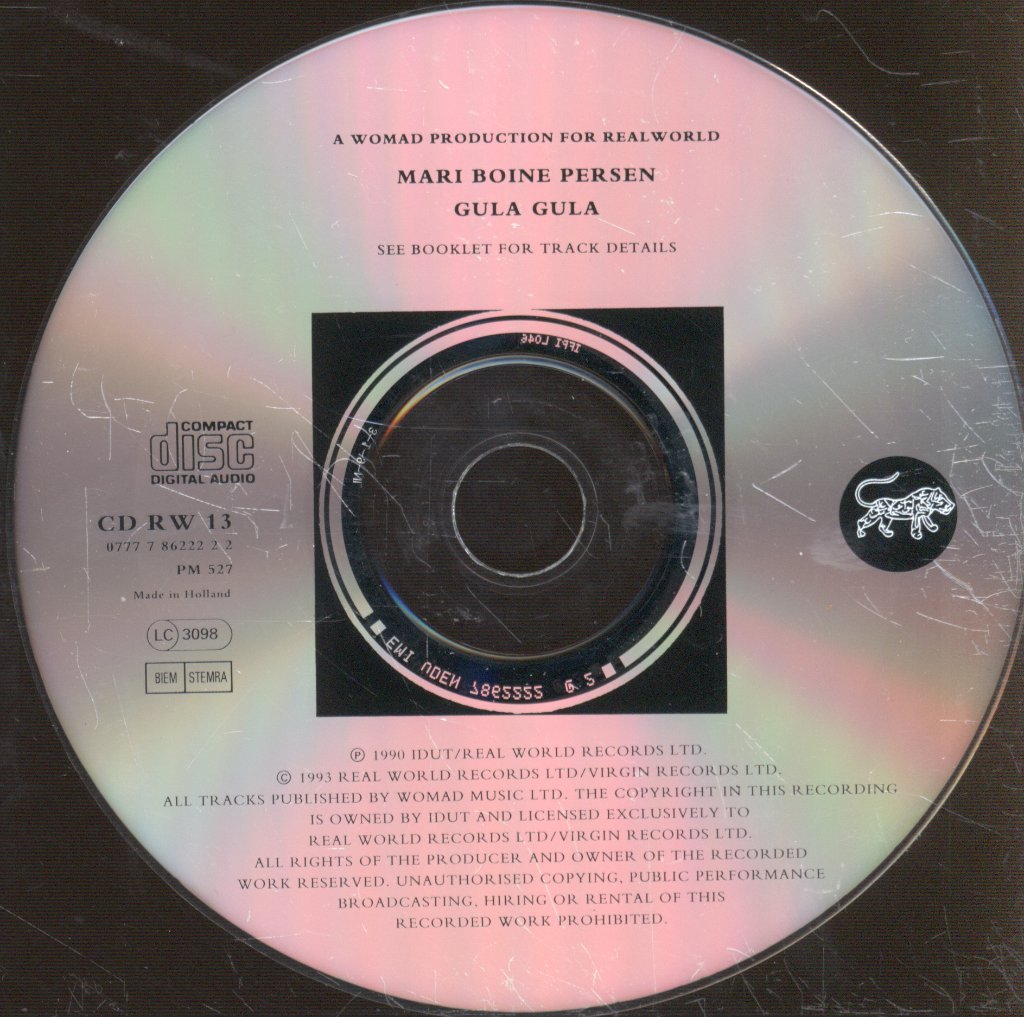 Mari Boine - Gula Gula - Cd