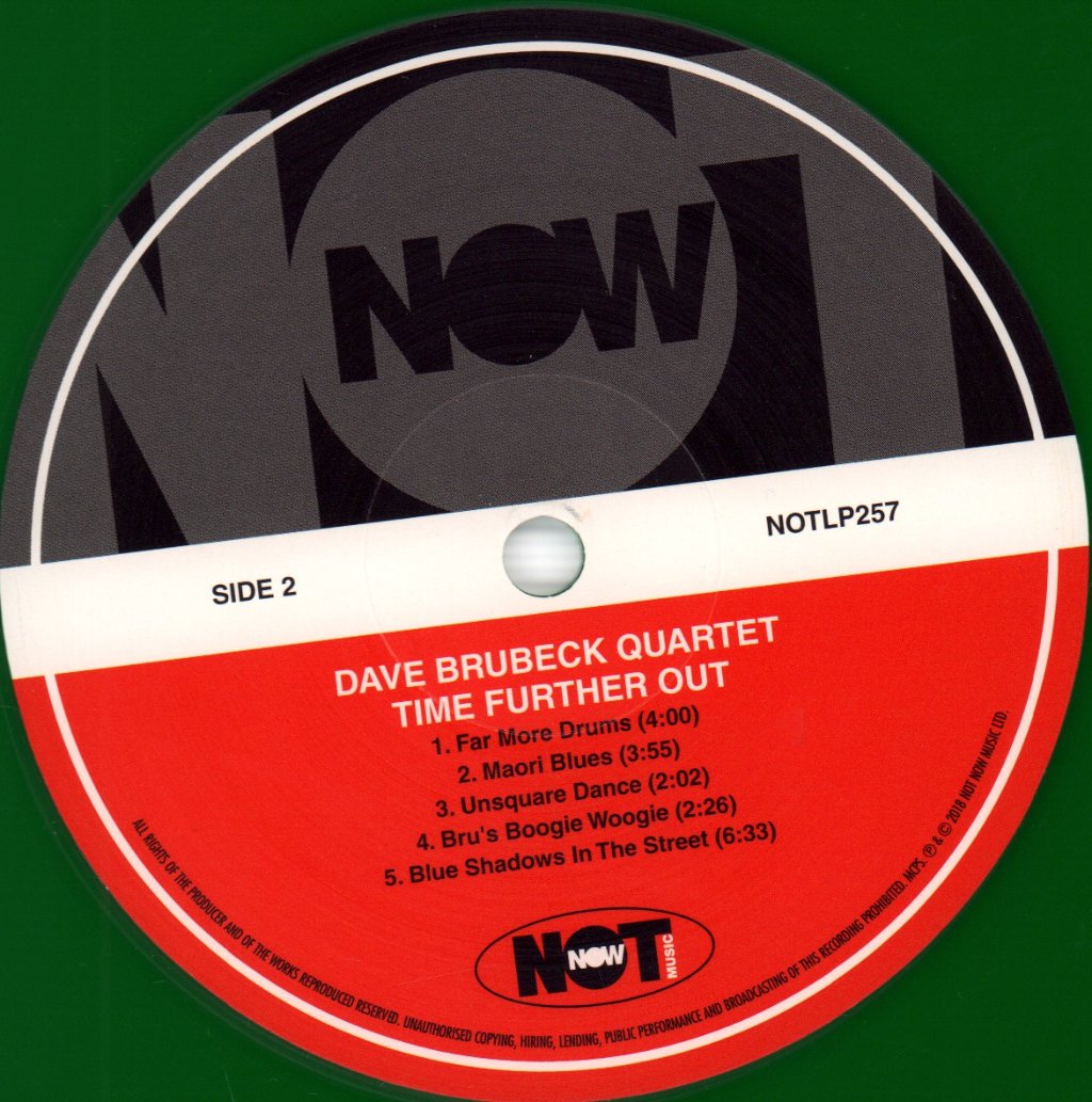 Dave Brubeck Quartet - Time Further Out - Lp