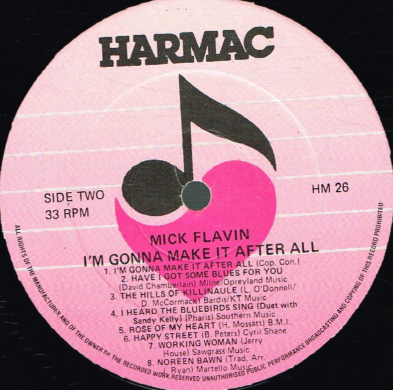 Mick Flavin - I'm Gonna Make It After All - Lp