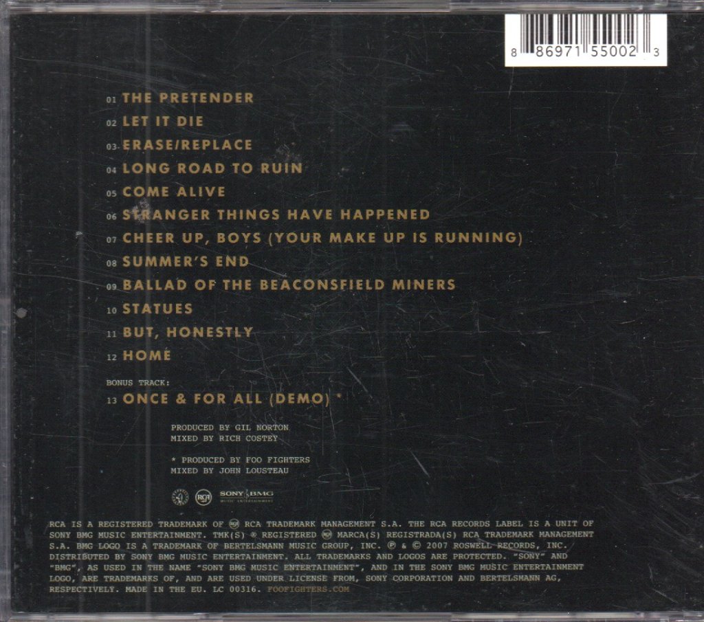 Foo Fighters - Echoes Silence Patience And Grace - Cd