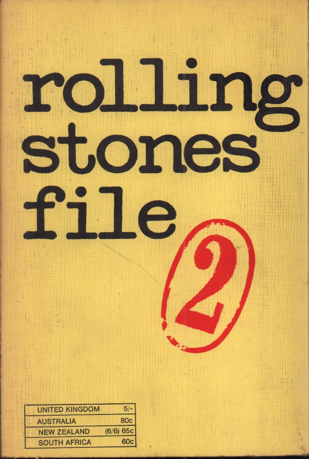 Rolling Stones - file 2 - Book