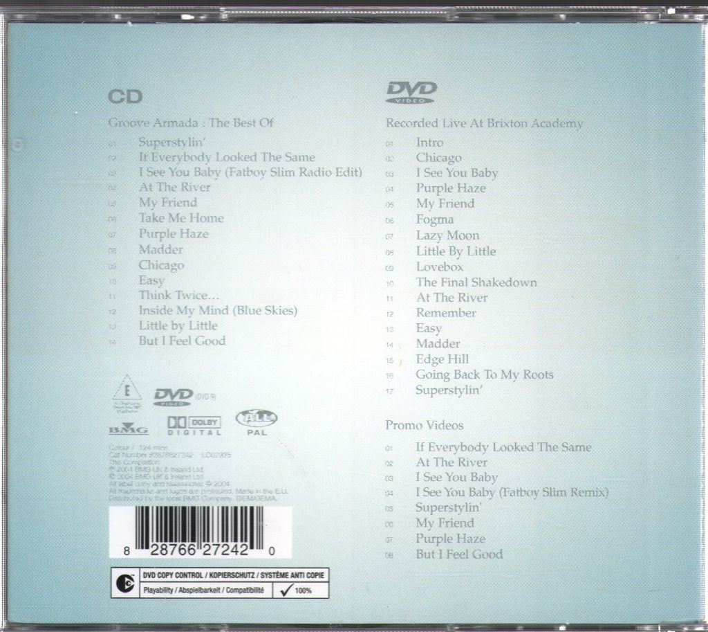 Groove Armada - Best Of - Cd/Dvd