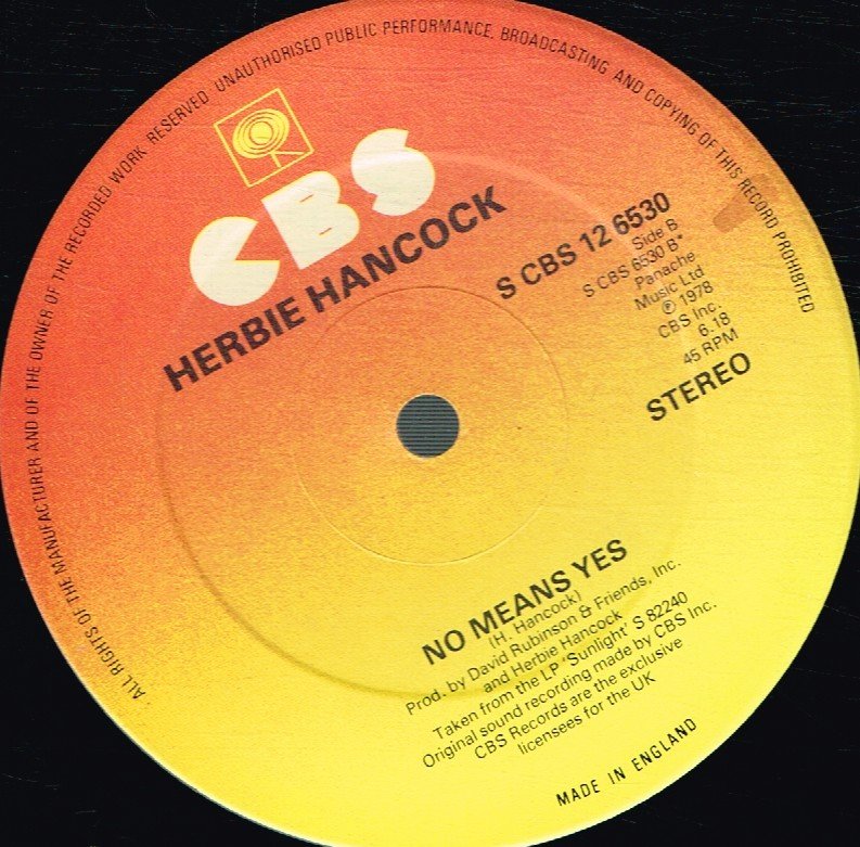Herbie Hancock - I Thought It Was You - 12 Inch