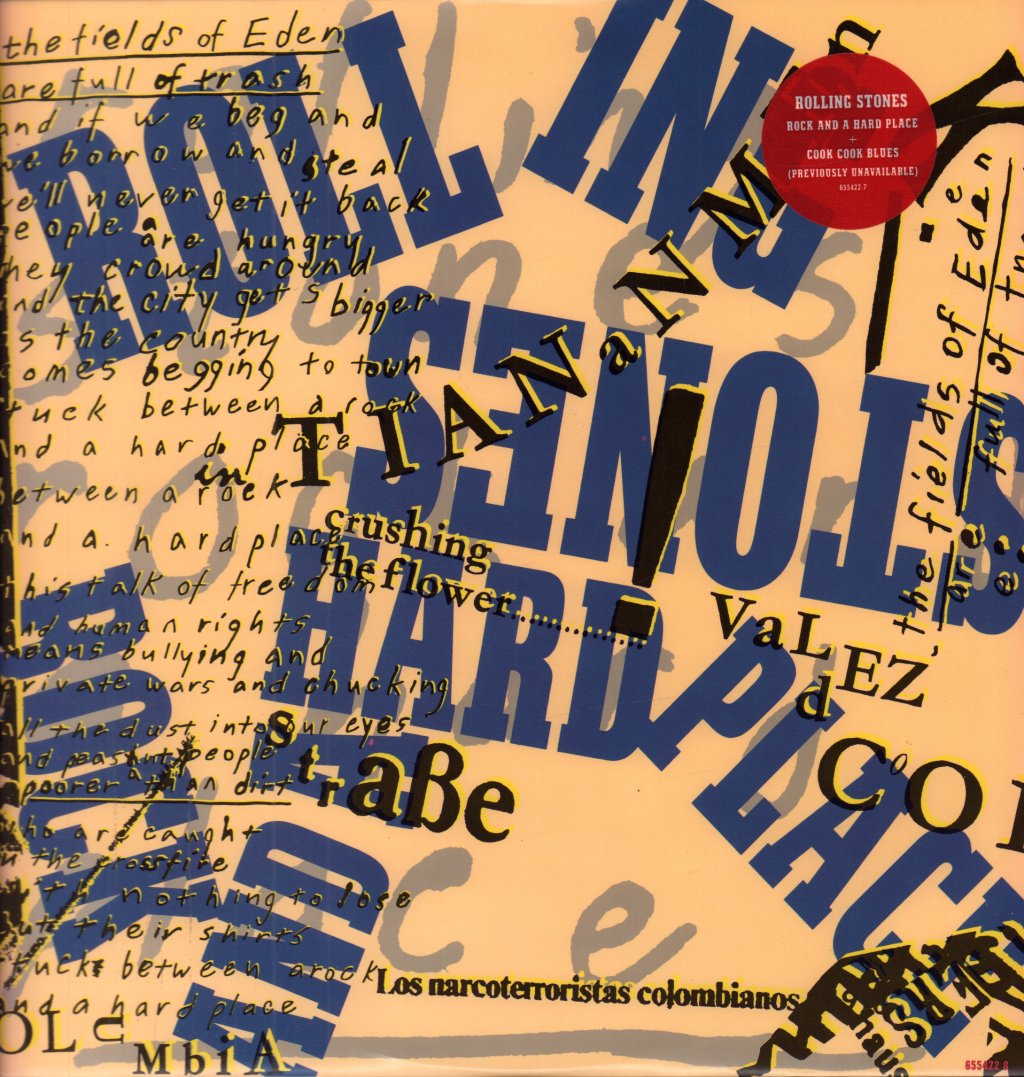 Rolling Stones - Rock And A Hard Place - 12 Inch