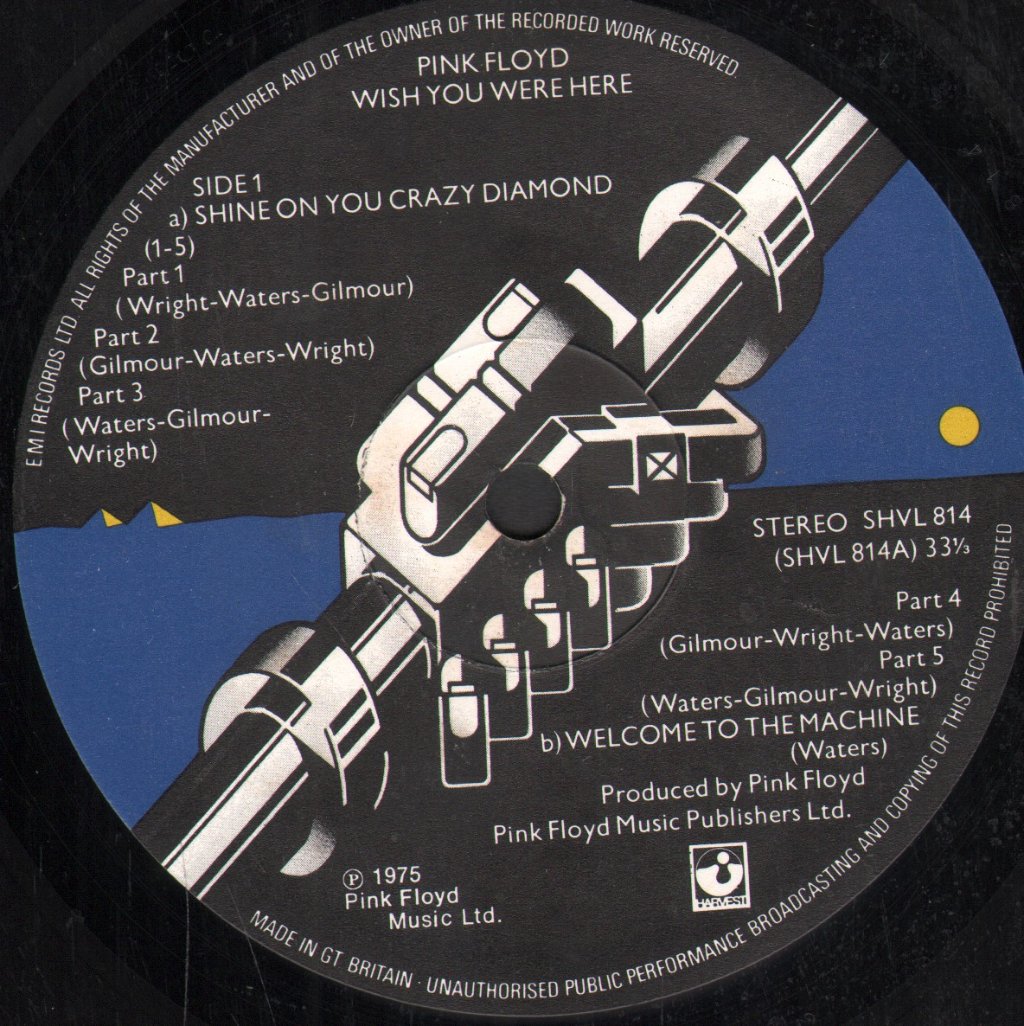 Pink Floyd - Wish You Were Here - Lp