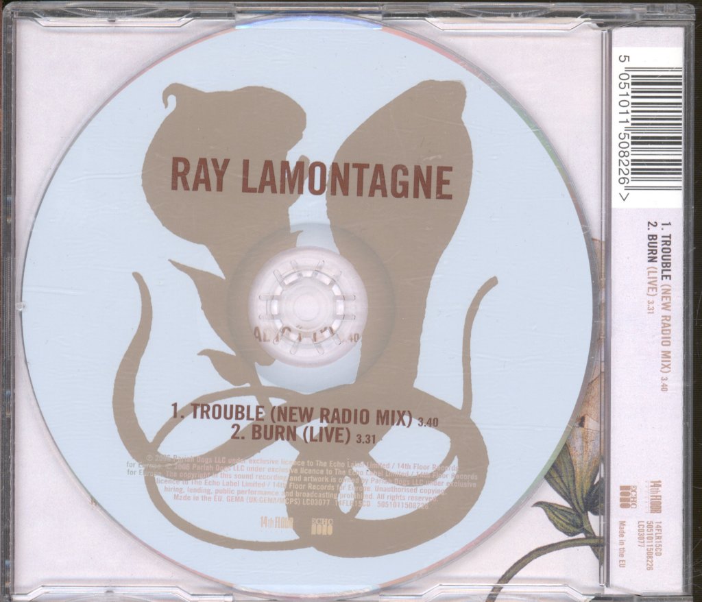 Ray Lamontagne - Trouble (New Radio Mix) - Cd