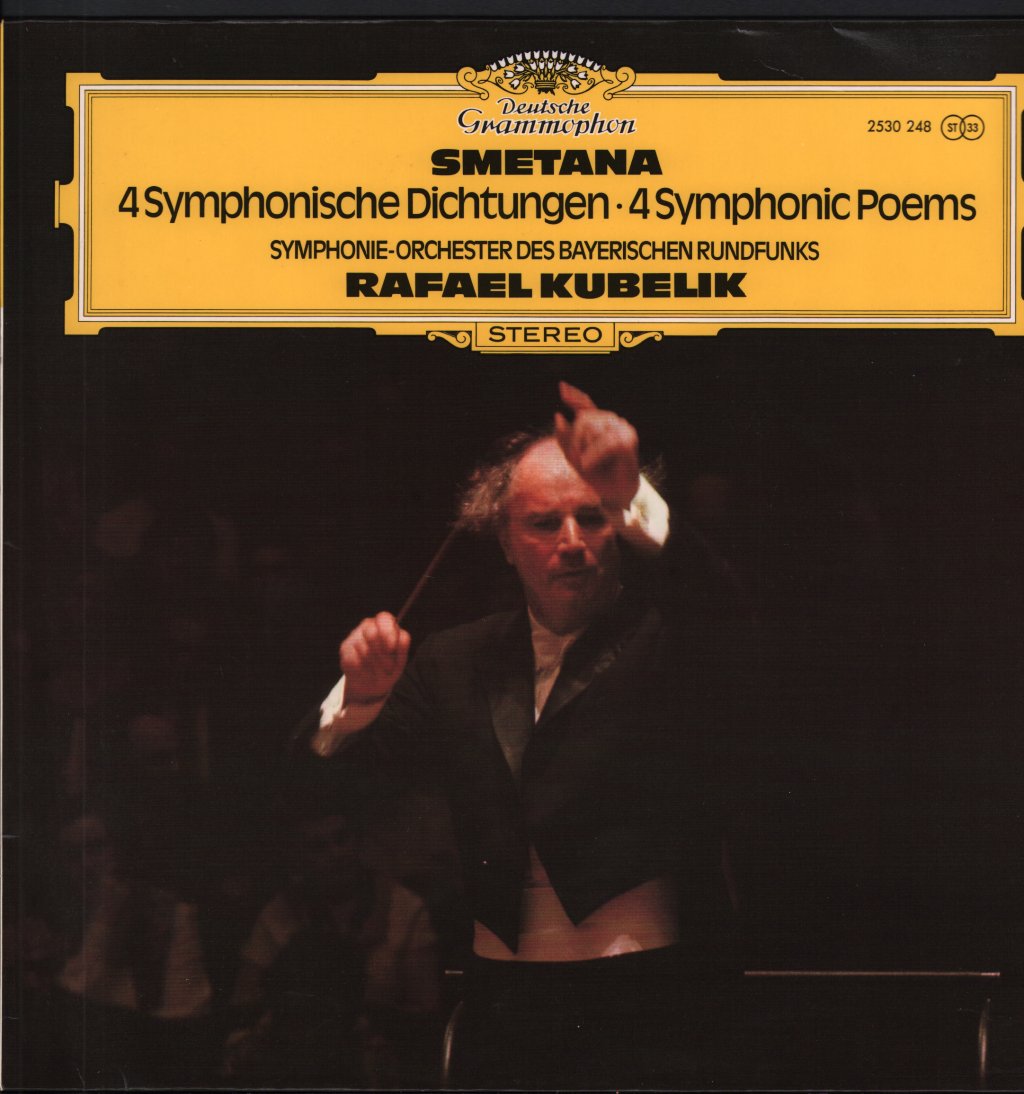 Rafael Kubelik / Symphonie-Orchester Des Bayerischen Rundfunks - Smetana - 4 Symphonic Poems - Lp