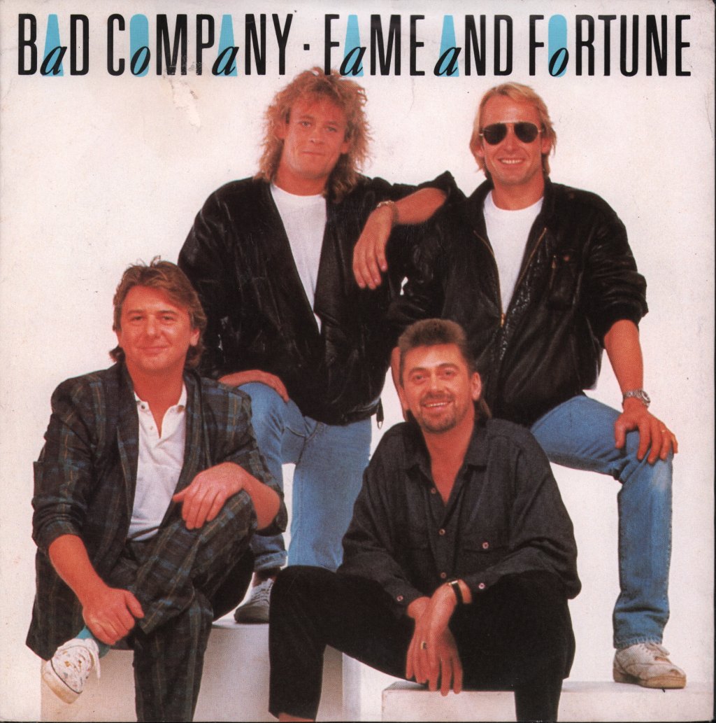 Bad Company (Rock Group) - Fame And Fortune - 7 Inch