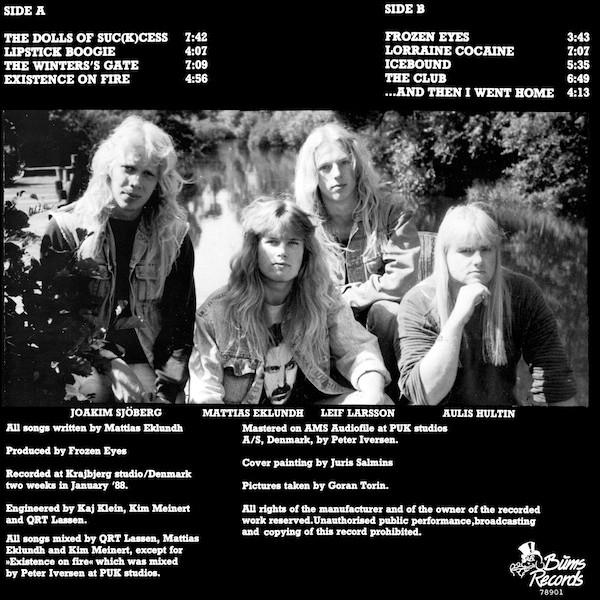 Frozen Eyes - Frozen Eyes - Lp
